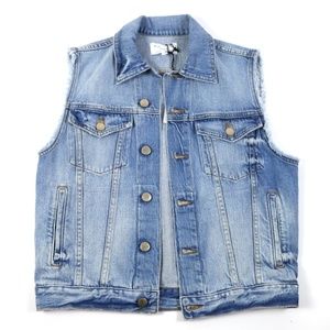 Frame Denim Vest size: XS Retail 300.00